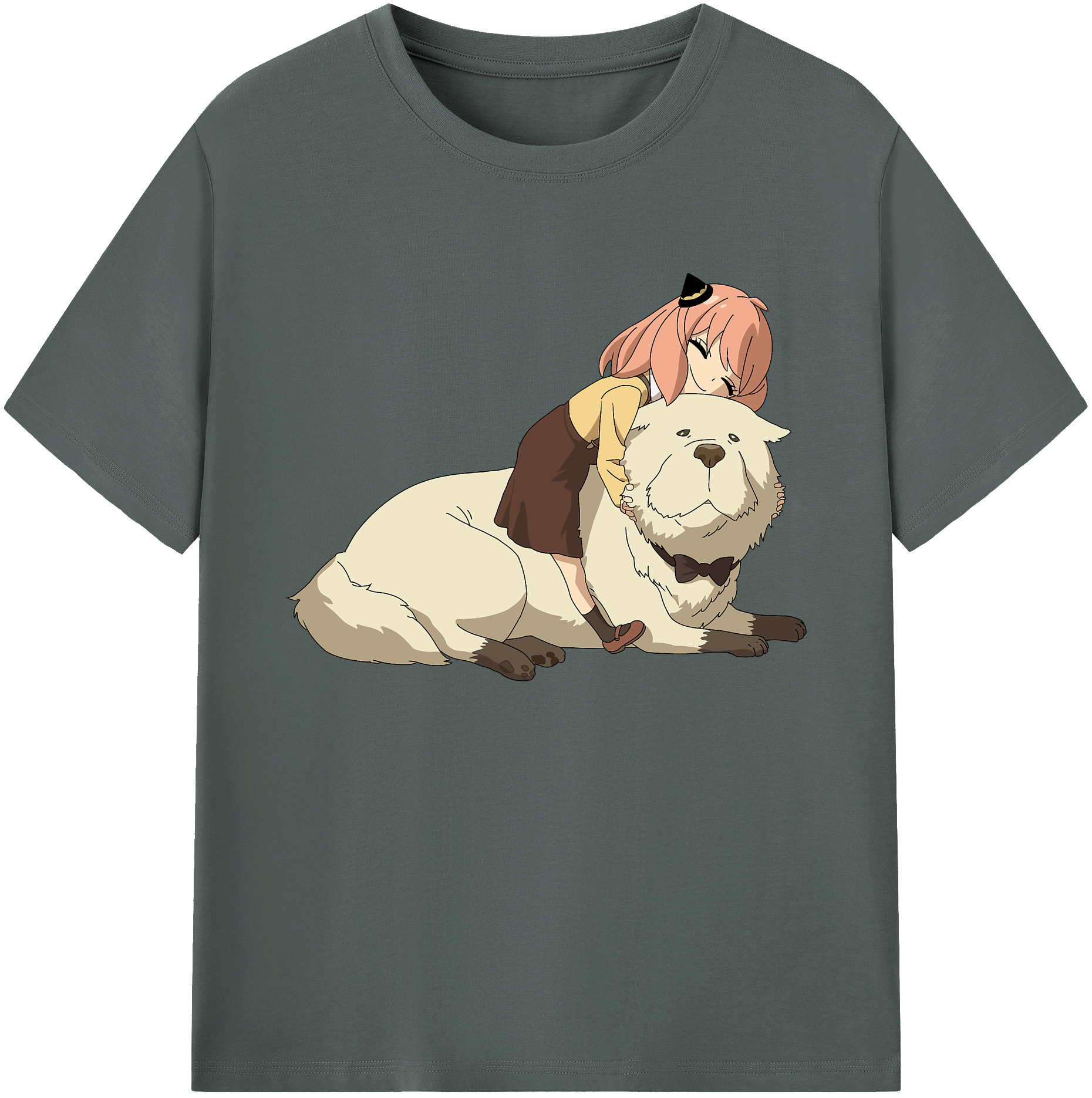 （画像用） SPY×FAMILY间谍家家酒 綿100％ メンズ半袖Tシャツ｜肌触りやわらか＆通気性